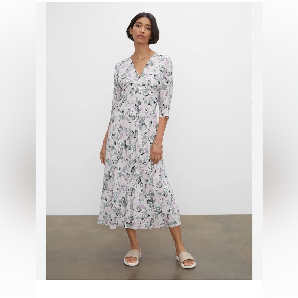 CLUB MONACO Drape Sleeve Dress